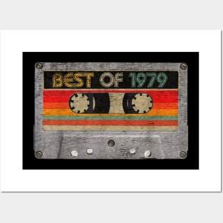 Best Of 1979 42nd Birthday Gifts Cassette Posters and Art